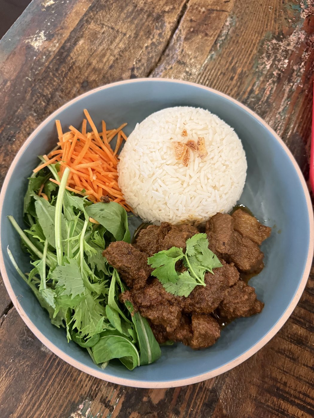 A dish from the kitchen